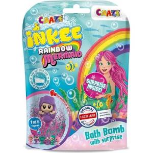 CRAZE Добавка за баня, Craze, Бомбичка за баня 100 мл. с играчка русалка (C31711)
