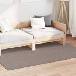 vidaXL Килим за вътрешно помещение LUGO Крем и Тауpe 160 x 230 cm (42022691)