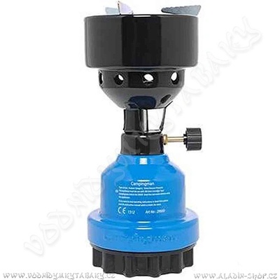 Campingman Plynový žhavič na uhlíky modrý – Sleviste.cz