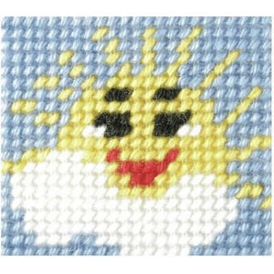 Kreativní sada na vyšívání Sluníčko 11x13cm