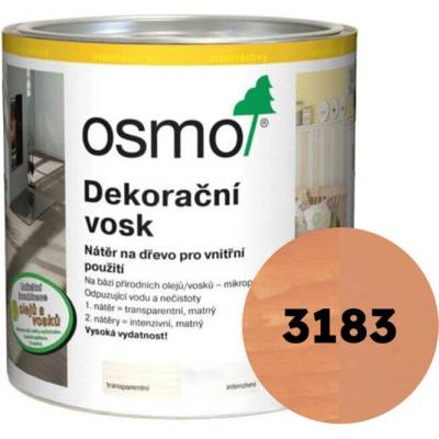 Osmo 3183 Dekoračný vosk intenzívny 0,75 l Koral