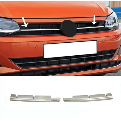 Nerez střední lišta přední masky VW Polo VI htb 2017+