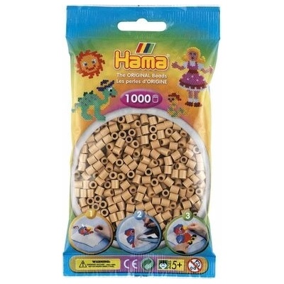 Hama Zažehlovací korálky MIDI světle hnědé 1000ks H207-75