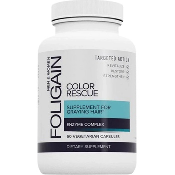 Image 1 of FOLIGAIN Color Rescue | Supplement For Graying Hair [60 капсули]