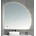 Brilagi - LED огледало за баня QUARTIERE LED/18W/230V 50x55 IP44 CRI 90 димируемо +CCT (BG4874)