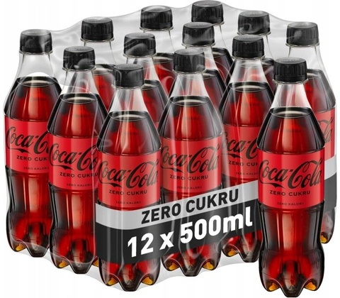 Coca Cola Zero 12 x 0,5 l