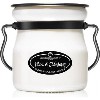 Milkhouse Candle Milkhouse Candle Co. Creamery Plums & Elderberry ароматна свещ Cream Jar 142 гр