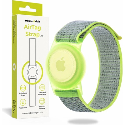 Mobile Origin Remienok na AirTag, Zelená FRL-ATSTR-GRV