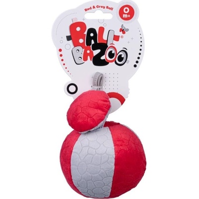 Bali Bazoo závesná hračka na kočík Balónik červená/sivá