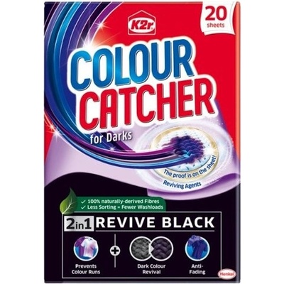 K2R Color Catcher na obnovu tmavých farieb 20 ks