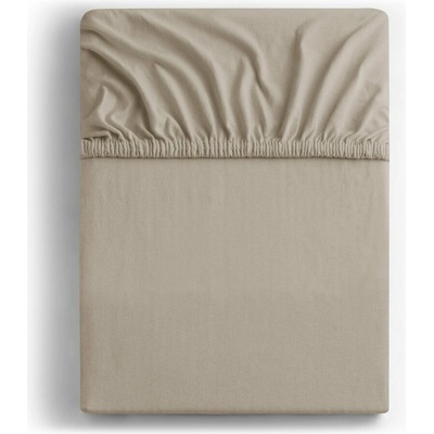 Restilo Svetlohnedá napínacia plachta jersey Amber 240x220
