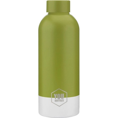You Bottles Termoláhev na pití Dual Stripe zelená 500 ml