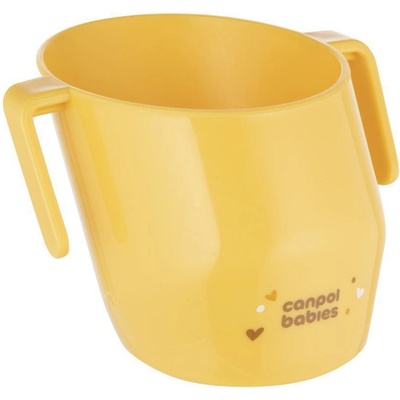 Canpol babies hrneček tréninkový Smart 180 ml žlutý