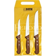 Dick Sada 3 nožů F. Dick s dřevěnou rukojetí