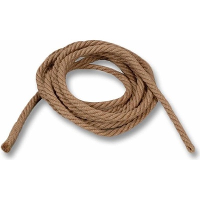 Lano na přetahování KV ŘEZÁČ 100% juta délka 10 m Béžová