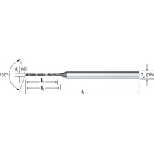 MIKRON TOOL Vrták tvrdokovový crazydrill sst-inox 12xd vhm/exedur 102467 0,75