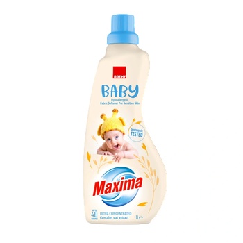 Sano Baby Oat ултраконцентриран омекотител за тъкани, 1 л, 40 пранета (7290102993352)