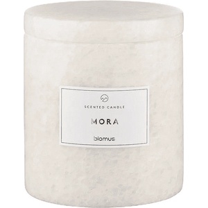 Blomus (Германия) Ароматна свещ BLOMUS FRABLI с аромат Mora - Ø8 х h9 см - цвят бежов (BLOMUS 65453)