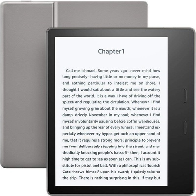 Amazon Oasis - четец за електронни книги с осветен дисплей (7 инча)(Модел 2017г. )