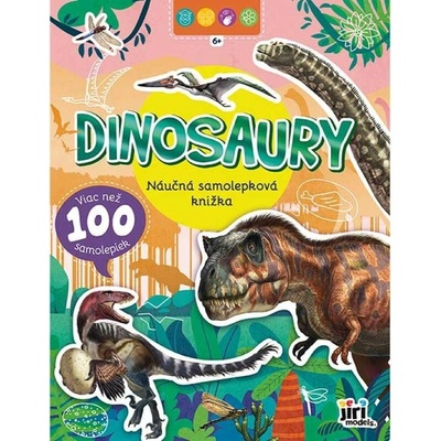 Náučná samolepková knižka Dinosaury