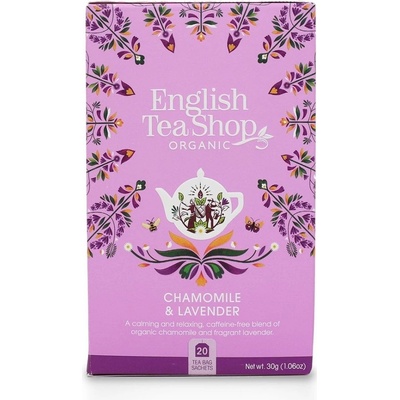 English Tea Shop heřmánek levandule BIO 20 x 1,5 g