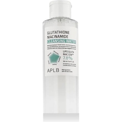 APLB Glutathione Niacinamide Cleansing Water 160 ml почистваща вода за лице с ниацинамид унисекс