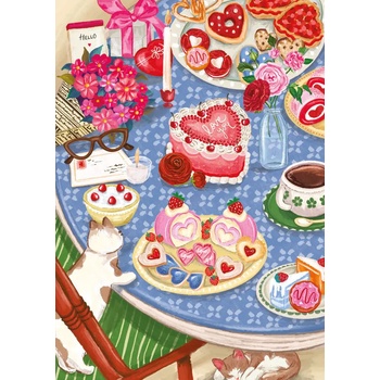 Magnolia - Puzzle Cat Feast - 1 000 piese