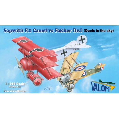 Valom Duels in the sky Sopwith F.1 vs Fokker Dr.I 14421 1:144