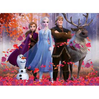 Ravensburger - Puzzle Frozen, Land of ice - 100 piese