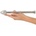 Rebellion Rebel Metal Milking Stick - Rechargeable Prostate System, Silver, 26.5cm