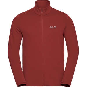 Jack Wolfskin Мъжко поларено яке Jack Wolfskin Litestride Fullzip Fleece jacket - Merlot (005-7007-0513)