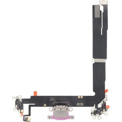Apple iPhone 16 Plus - Nabíjecí Konektor + Flex Kabel (Pink), Pink