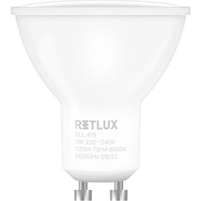 Retlux RLL 419 GU10 bulb 9W DL RLL 419 GU10 bulb 9W DL