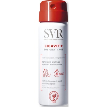 Laboratoires SVR Cicavit+ Успокояващ спрей за лице и тяло SOS, 40 ml