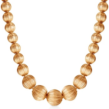 SAVICKI Колие Luneé 6, 5 мм: сребро 925 , позлатено