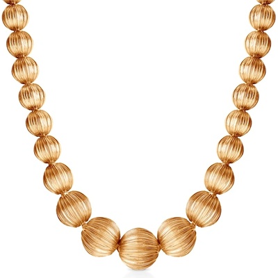 SAVICKI Колие Luneé 6, 5 мм: сребро 925 , позлатено