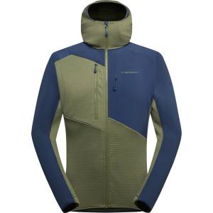 La Sportiva Мъжко поларено яке La Sportiva Lucendro Thermal Hoody Fleece jacket - Cypress / Night Sky (005-6242-0312)