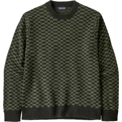Patagonia Мъжки вълнен пуловер Patagonia Recycled Wool Sweater Jumper - Finned: Old Growth Green - размер XL (017-1268-1515)