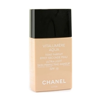 Chanel Vitalumiere Aqua hydratačný a rozjasňujúci tekutý make-up SPF15 22 Beige Rose 30 ml