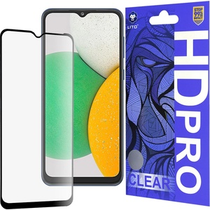 LITO Протектор за Samsung Galaxy A03 Core - Lito - HD Pro Clear - Черен
