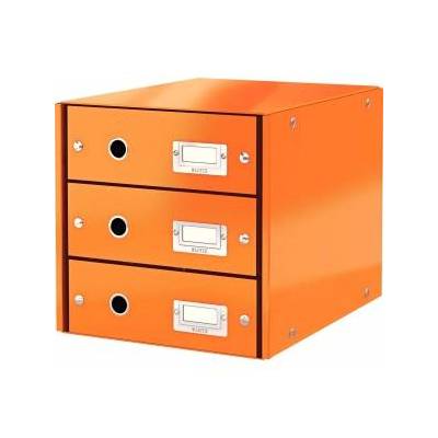 Container, cabinet Leitz Click & Store with 3 drawers Orange (10K268L)