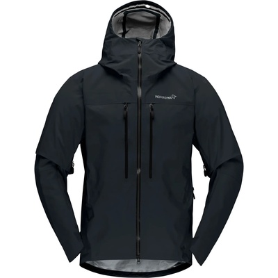 Norrøna Мъжко водоустойчиво яке Norrøna Trollveggen GORE-TEX Pro Light Jacket Waterproof jacket - Caviar Black - размер XL (002-3694-0214)