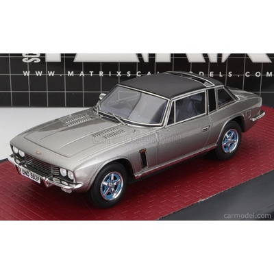 Matrix scale models Jensen Interceptor Siii Coupe 1975 Stříbrná Černá 1:43