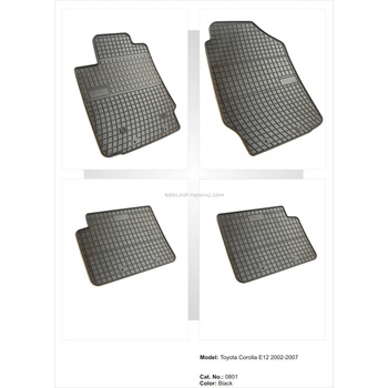 Image 1 of FroGum Гумени стелки за Toyota Corolla E12 седан, комби 2002-2007 г (pa 0801-51331)
