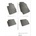 FroGum Гумени стелки за Toyota Corolla E12 седан, комби 2002-2007 г (pa 0801-51331)