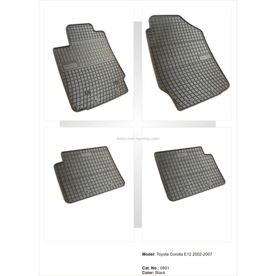 FroGum Гумени стелки за Toyota Corolla E12 седан, комби 2002-2007 г (pa 0801-51331)