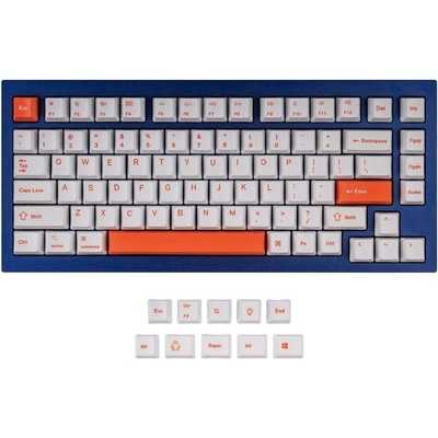 Keychron Orange 92-Keycap Set PBT Dye-Sub US Layout Комплект капачки за клавиатура (JM-70)