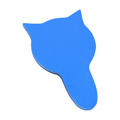 S-Sport Плувна дъска от полифоам във форма на лисица, размер L, 90x40x6 см S-SPORT