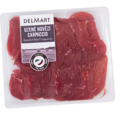 Delmart Hovězí uzené carpaccio 100 g – Zboží Dáma