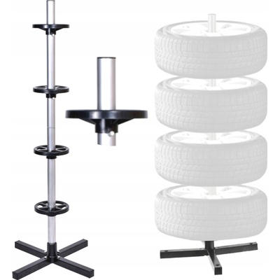 Pro-Tech shop Stojan na pneumatiky pre 4 kolesá výška 120cm 67494